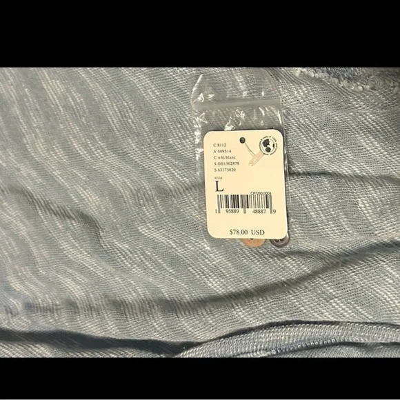 Women's Blue Long Sleeve Top - Picture 5 of 10